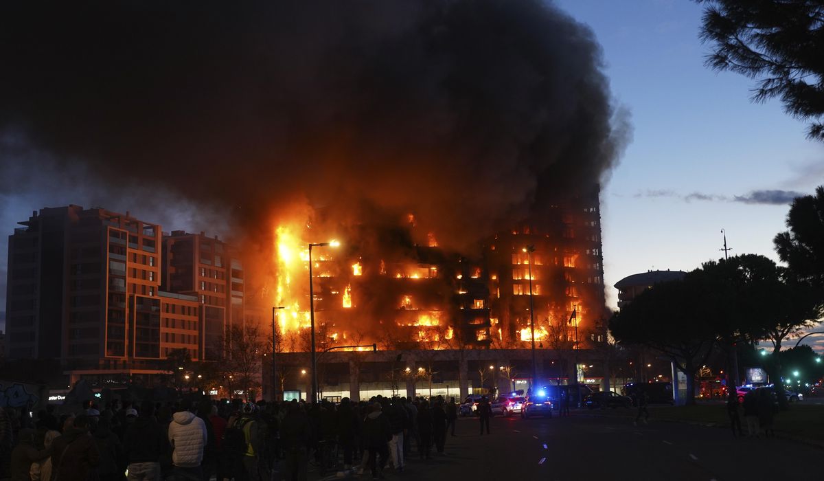 Soccer games involving Valencia and Levante postponed after deadly fire in eastern Spain