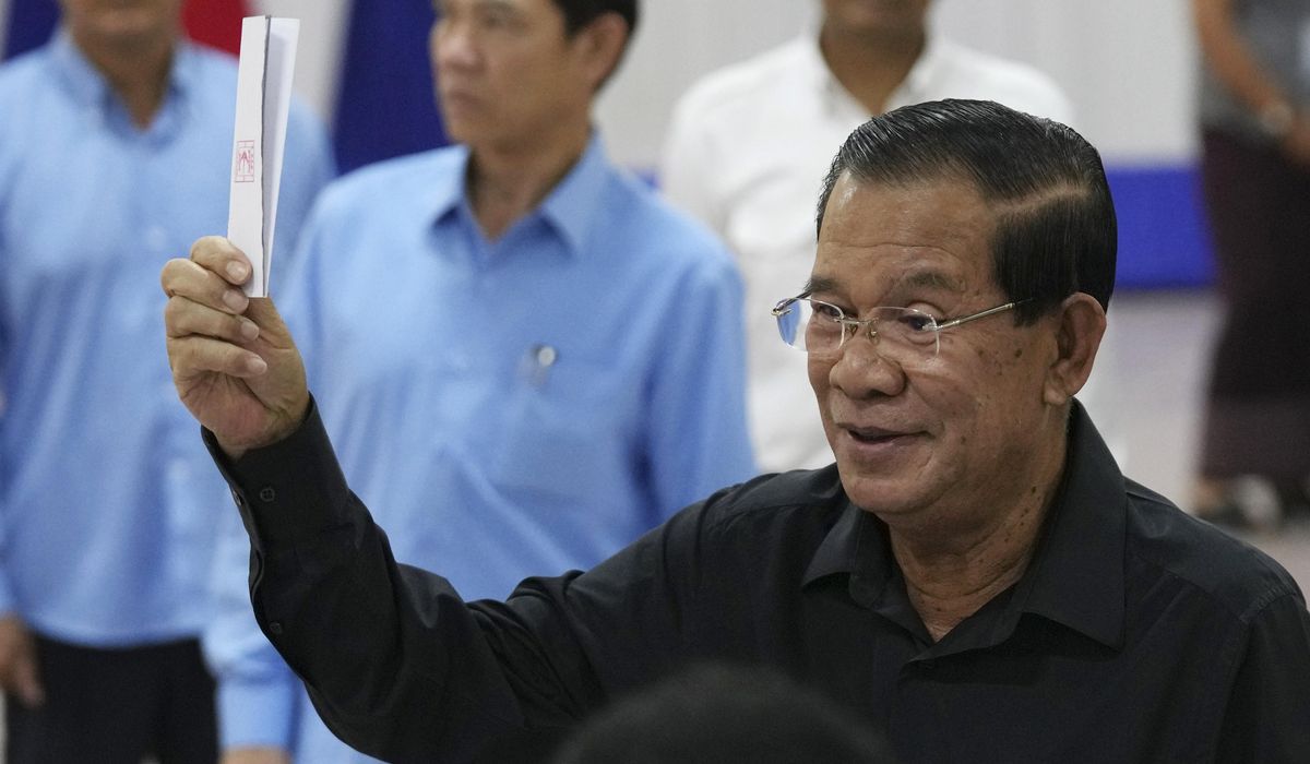 Cambodia's ruling party winner of Senate election, paving the way for Hun Sen to act as president