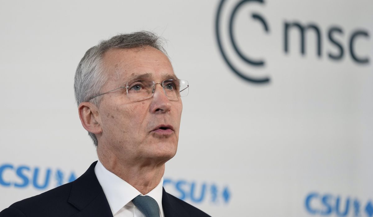 NATO's chief Jens Stoltenberg says the alliance has no plans to send troops to Ukraine