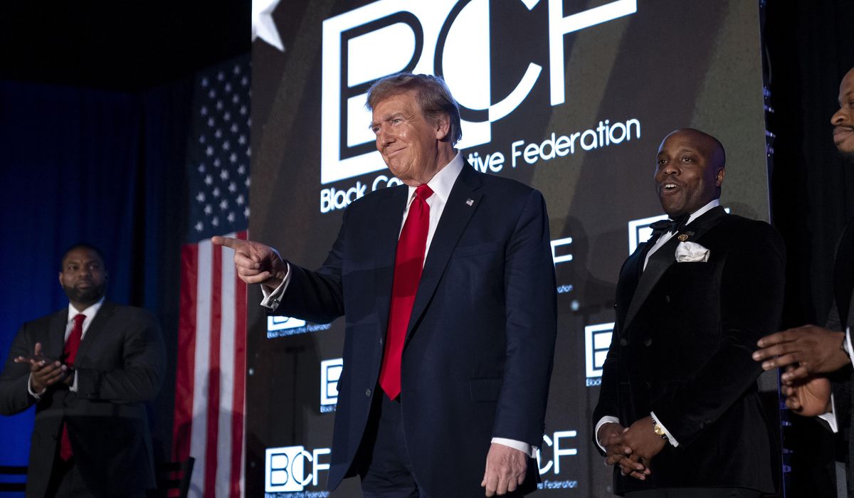 At conservative gala, Donald Trump remarks show challenges in GOP Black voter outreach