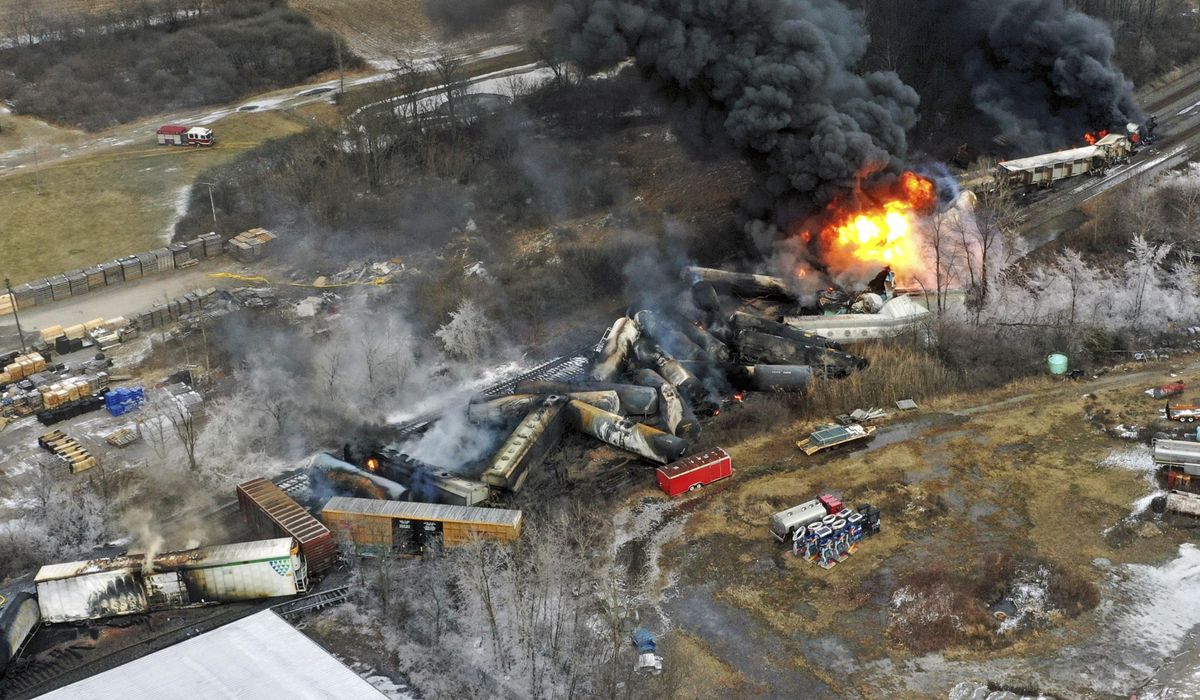 EPA lawyer handled Ohio train wreck despite her husband's law firm representing Norfolk Southern