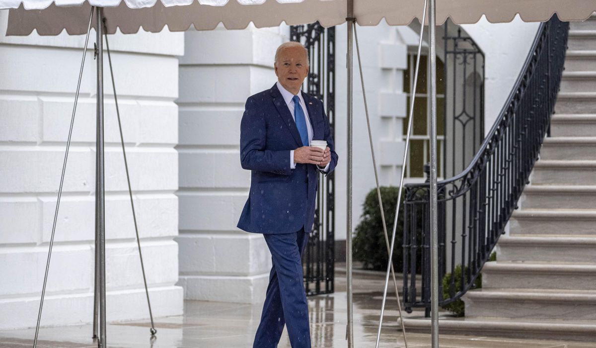 Joe Biden receiving annual physical at Walter Reed