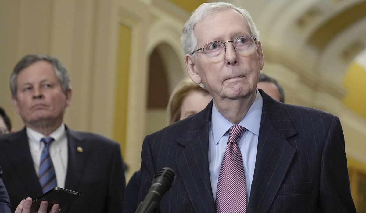 Mitch McConnell to step down as longtime GOP Senate leader in November