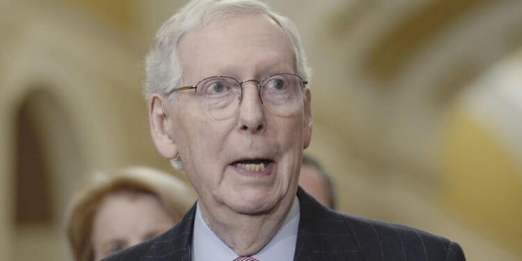 Mitch McConnell will step down as Senate Republican leader in November after a record run in the job