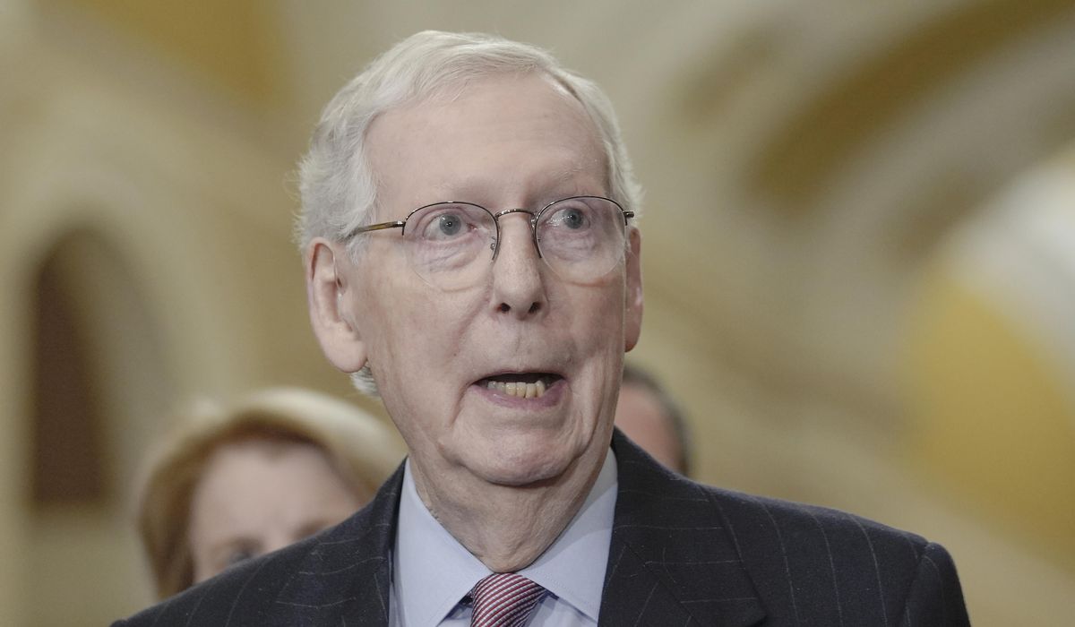 Mitch McConnell will step down as Senate Republican leader in November after a record run in the job