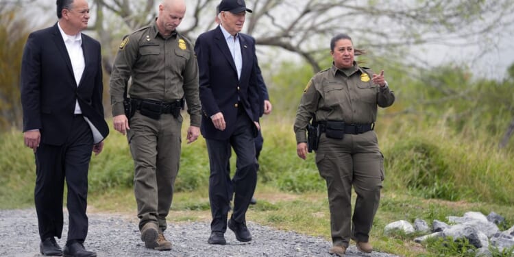 Joe Biden uses border visit to blame Donald Trump, Republicans for the migrant mayhem