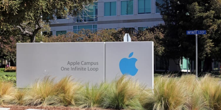 An exterior view of Apple headquarters in Cupertino, California, in a 2014 file photo.