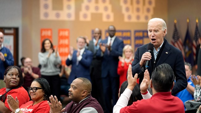 Biden Dogged by Pro-Hamas Demonstrators in Michigan – PJ Media