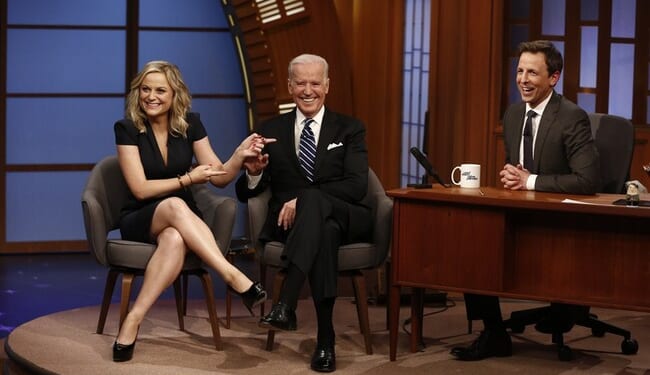 Biden Mentions Ceasefire Deal In a NYC Ice Cream Shop After Taping "Late Night With Seth Meyers" – HotAir