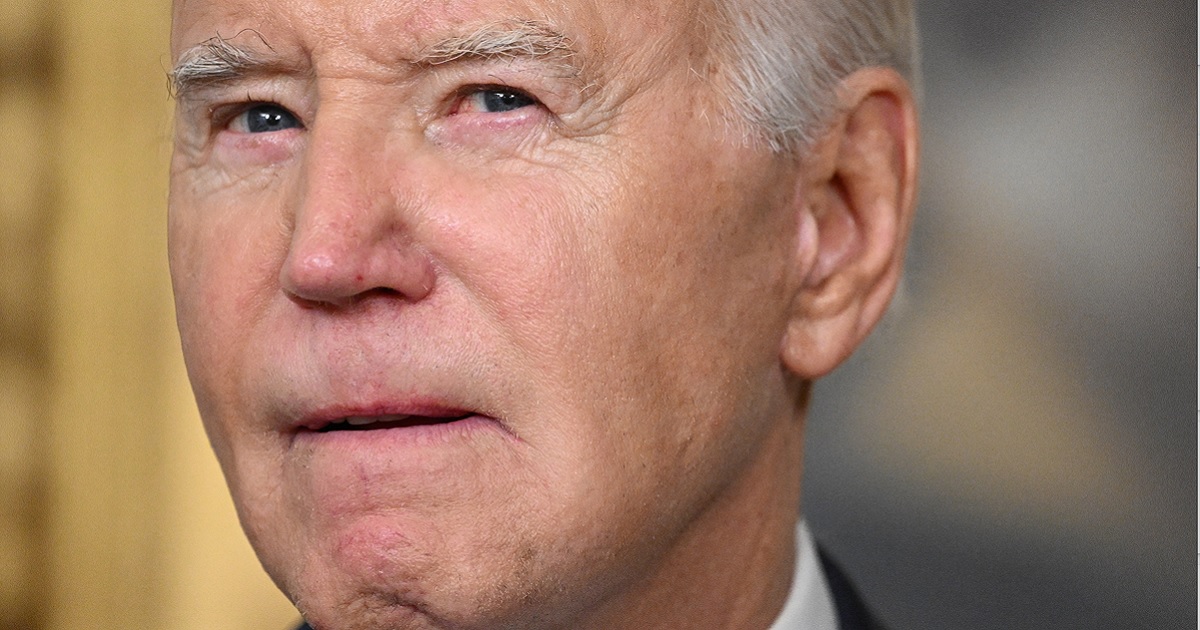 President Joe Biden is pictured in a photo from his news conference at the White House on Thursday.