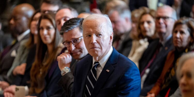 Joe Biden at that National Prayer Breakfast