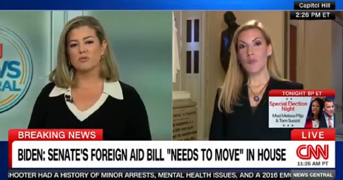 CNN's Brianna Keilar, left, spars with Texas Republican Rep. Beth Van Duyne on Tuesday. (