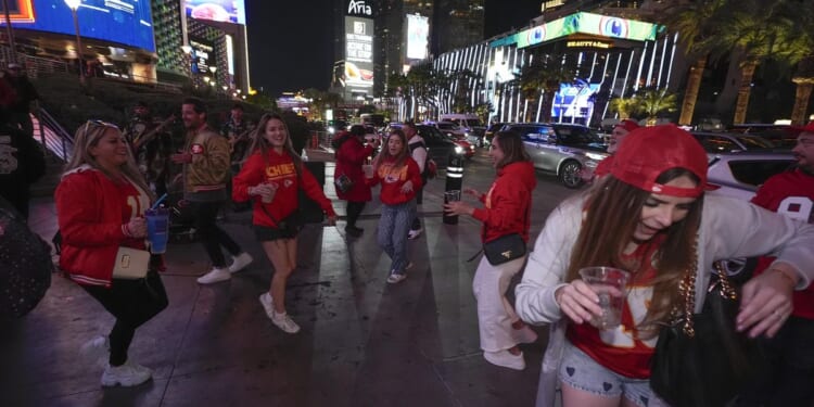 Chiefs and 49ers fans clash in post-Super Bowl melee in Las Vegas casino