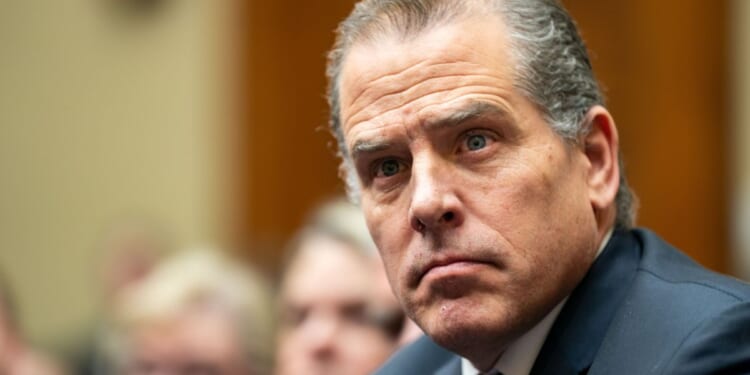 Hunter Biden attends a House Oversight Committee meeting in Washington, D.C., on Jan. 10.