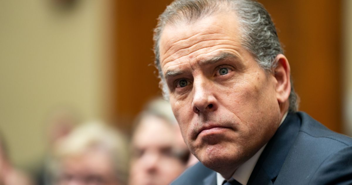 Hunter Biden attends a House Oversight Committee meeting in Washington, D.C., on Jan. 10.