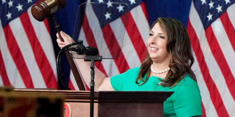 Republican National Committee Chairwoman Ronna McDaniel