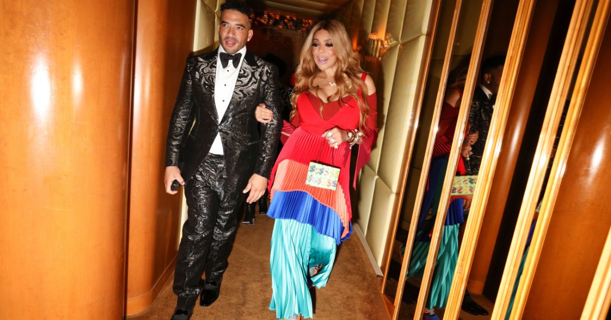 Wendy Williams and friend Jason Lee attend the Cardi B x Playboy after-party for the Met Gala at the Standard hotel in New York City on May 2, 2022.