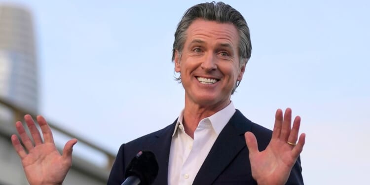 California Gov. Gavin Newsom speaks during an event in San Francisco on Nov. 9.