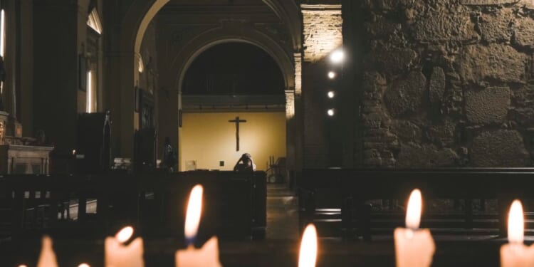 San Francisco Catholic church in Santiago, Chile, is shown on Feb. 14.