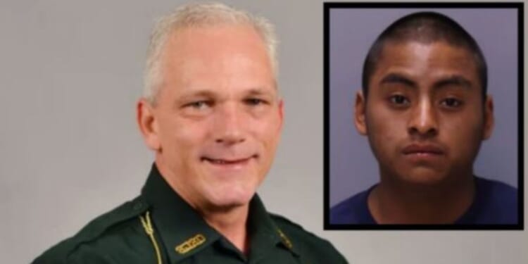 Sgt. Michael Kunovich, left, and Virgilio Aguilar Mendez.