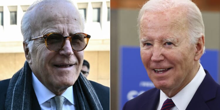 James Biden, left, brother to President Joe Biden, right, testified before the House Impeachment Inquiry on Wednesday, and House Republicans are claiming the James Biden contradicted himself.