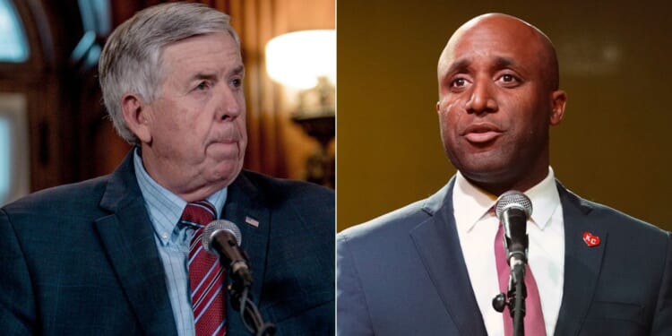 Gov. Mike Parson of Missouri called the shooters from the Kansas City parade "thugs," leading Kansas City Mayor Quinton Lucas to call Parson racist for that terminology.