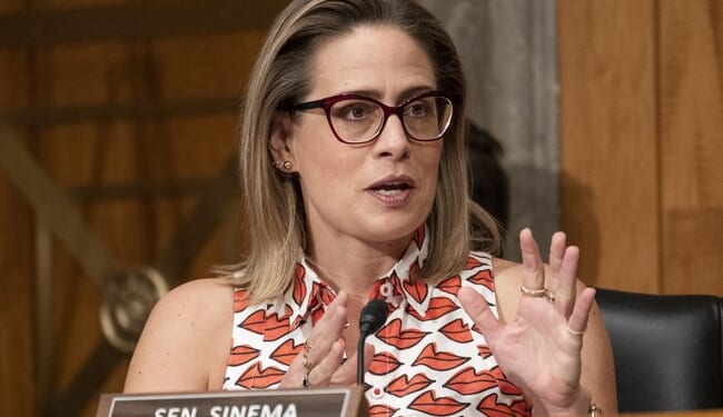 Kyrsten Sinema Is Trying (and Failing) to Defend the Bipartisan Border Deal – PJ Media