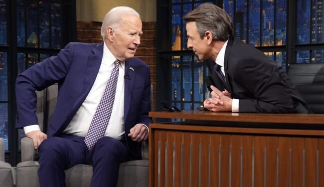 LOL! Joe Biden’s Interview With Seth Meyers Was a Ratings Dud – PJ Media