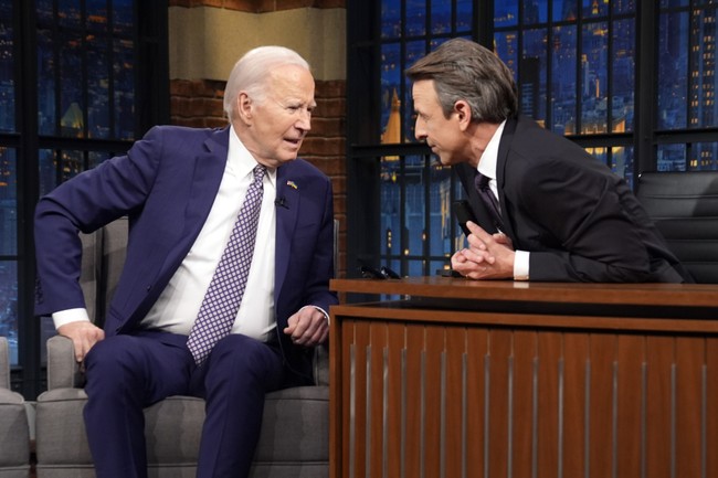 LOL! Joe Biden’s Interview With Seth Meyers Was a Ratings Dud – PJ Media