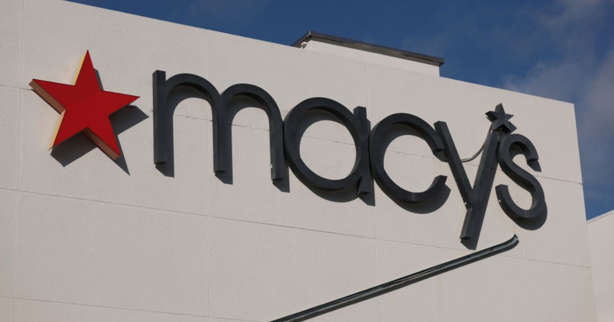 The exterior of a Macy's store is pictured in Miami, Florida, on Nov. 30, 2022.