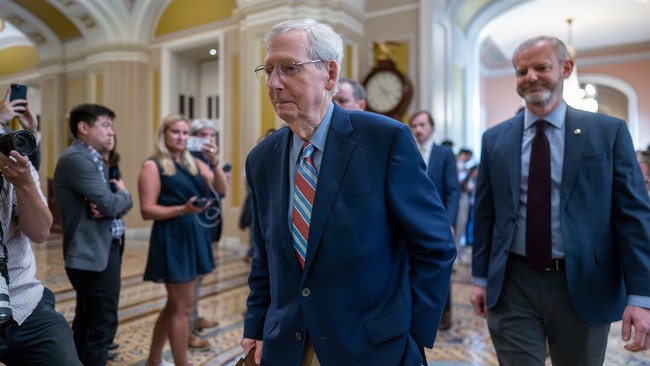 McConnell Finally Backs Down on Border Amnesty Bill – HotAir