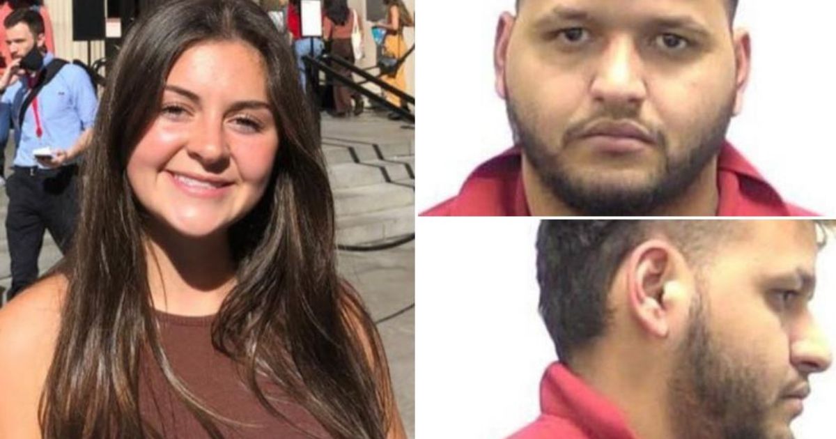 Laken Riley, left, a 22 -year-old Georgia nursing student found dead Thursday, and 26-year-old Jose Aguilar Ibarra, who was arrested and charged with her murder.