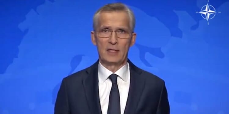 NATO Secretary General Jens Stoltenberger.