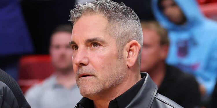 Grant Cardone looks on prior to the NBA game between the Miami Heat and the Minnesota Timberwolves at FTX Arena in Miami on March 12, 2022.