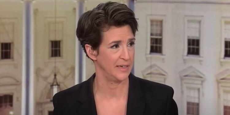 MSNBC host Rachel Maddow defends President Joe Biden.