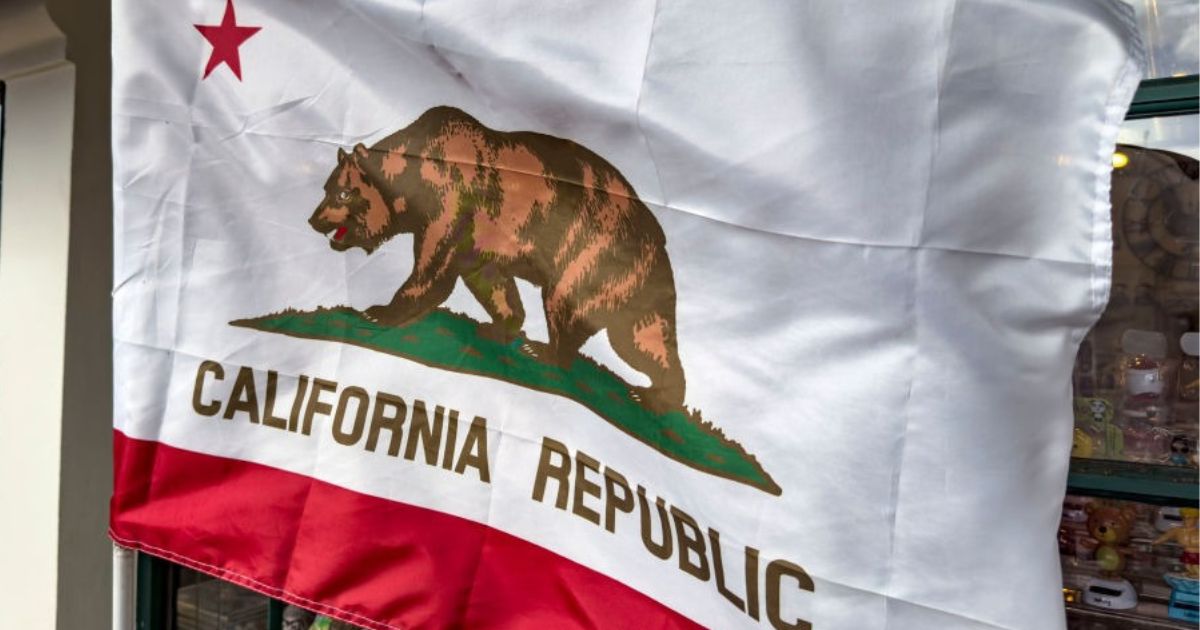 California's state flag.