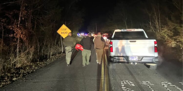 Authorities are searching for a missing sheriff's deputy near Chattanooga, Tennessee.