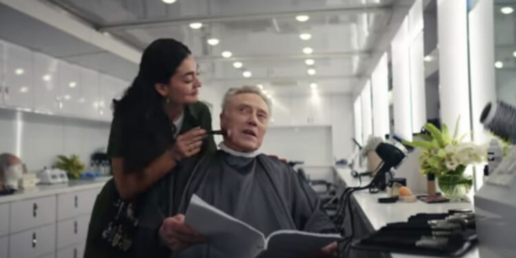 Christopher Walken in a BMW ad