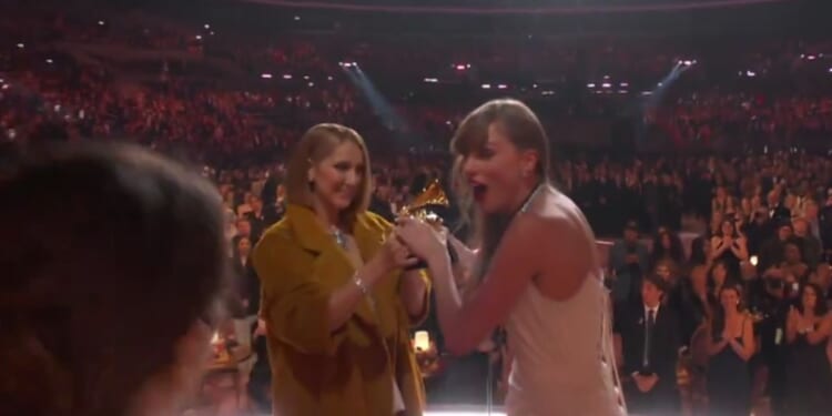 Celine Dion and Taylor Swift