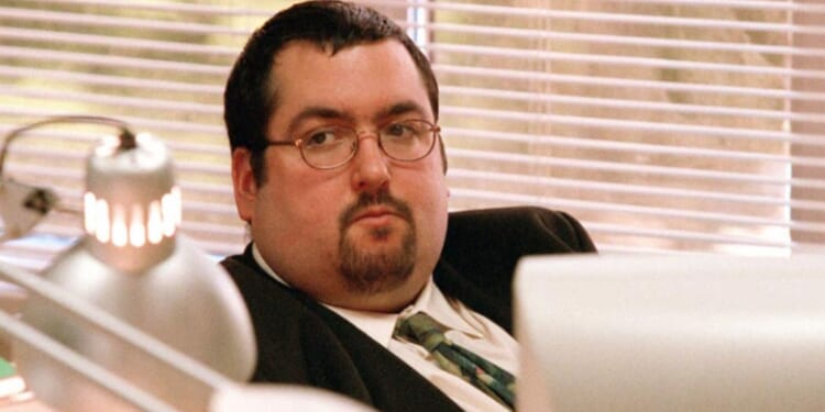 Ewen MacIntosh plays "Big Keith" in the British TV show "The Office." MacIntosh's died on Monday.