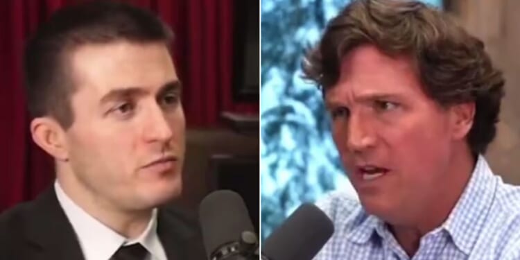 Former Fox News host Tucker Carlson told podcaster Lex Fridman the 2020 election "was 100% stolen" from Donald Trump.