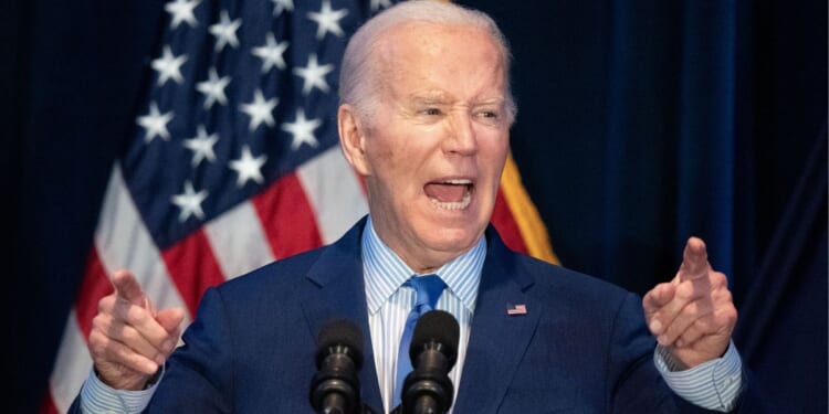 President Joe Biden speaks at the state fairgrounds in Columbia, South Carolina, on Jan. 27.