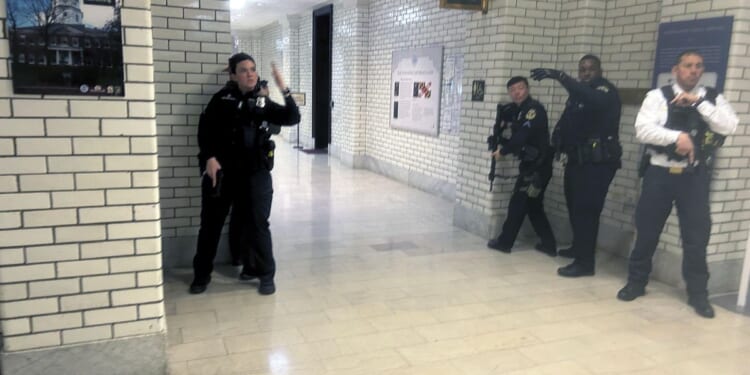 Maryland State House locked down, armed officers responding