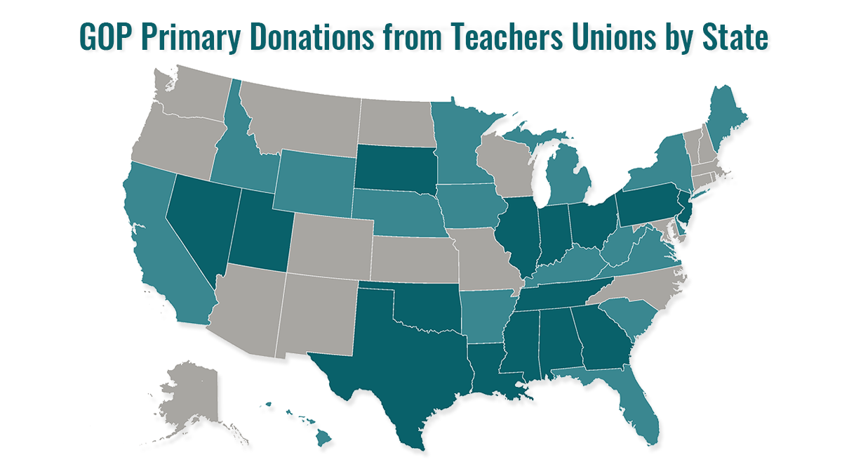 Teachers Unions Quietly Spend Millions on GOP Primaries