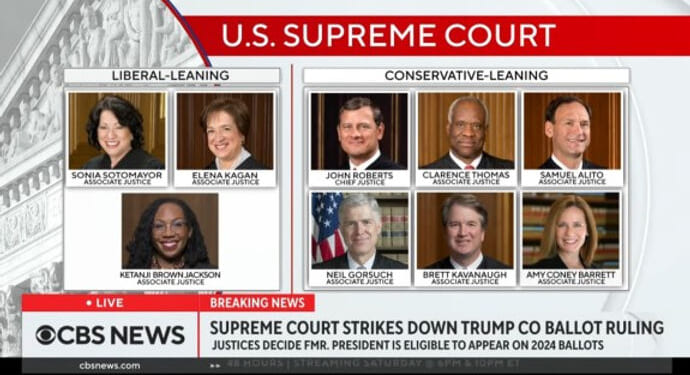 Supreme Court Unanimously Restores Trump to Ballot, However…