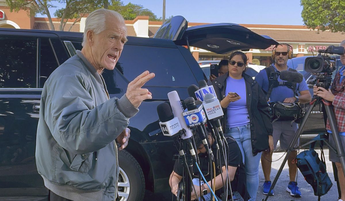 Peter Navarro enters federal prison unbowed: 'I will walk proudly in there to do my time'