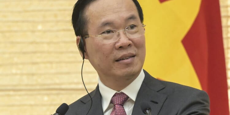 Vo Van Thuong, Vietnamese president, resigns after just over a year in office