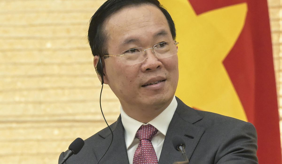 Vo Van Thuong, Vietnamese president, resigns after just over a year in office