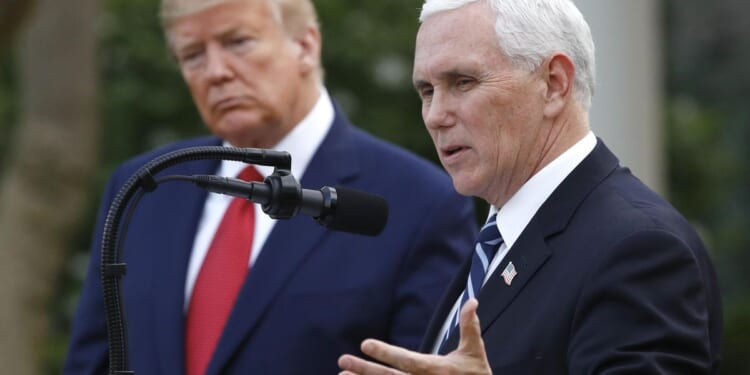 Donald Trump on Mike Pence not endorsing him: 'I couldn't care less'