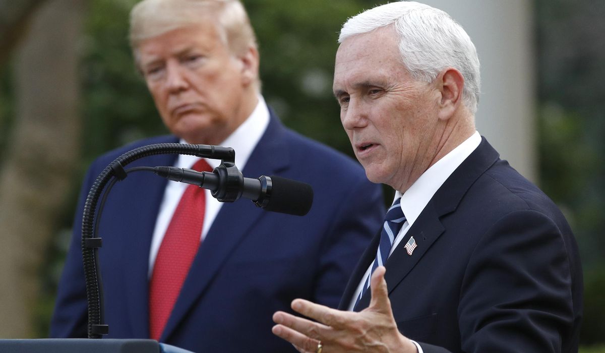 Donald Trump on Mike Pence not endorsing him: 'I couldn't care less'